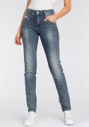 Herrlicher High-waist jeans RADINA RECYCLED DENIM met licht push-upeff...