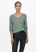 NU 20% KORTING: Only Trui met V-hals ONLATIA L/S V-NECK CUFF KNT