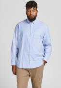 Jack & Jones PlusSize Overhemd met lange mouwen OXFORD SHIRT