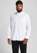 Jack & Jones PlusSize Overhemd met lange mouwen OXFORD SHIRT