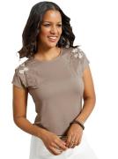 Lady Shirt met ronde hals Shirt (1-delig)