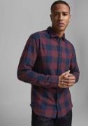 NU 20% KORTING: Jack & Jones Geruit overhemd JJ JJEGINGHAM TWILL SHIRT...