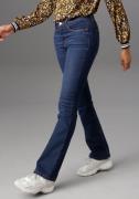 NU 20% KORTING: Aniston CASUAL Bootcut jeans regular waist