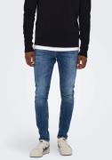 NU 25% KORTING: ONLY & SONS Skinny fit jeans Warp