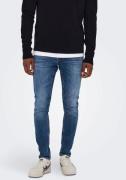 NU 20% KORTING: ONLY & SONS Skinny fit jeans Warp