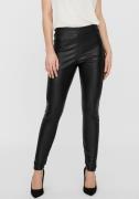 Vero Moda Imitatieleren broek VMGAYA MR PL LEGGING