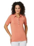 CREATION L PREMIUM Poloshirt Chic-viscose-poloshirt (1-delig)