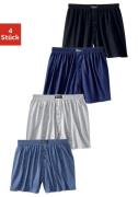 le jogger® Wijde boxershort in prettig zachte katoenkwaliteit (set, 4 ...