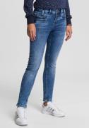 NU 20% KORTING: GANG Slim fit jeans 94CARLI met open knoopsluiting