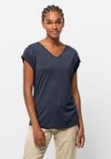 NU 20% KORTING: Jack Wolfskin Shirt met V-hals  COAST T W