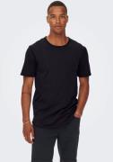 NU 20% KORTING: ONLY & SONS T-shirt BENNE LONGY SS TEE