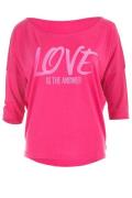 Winshape Shirt met 3/4-mouwen MCS001 ultralicht met neon pinkkleurige ...