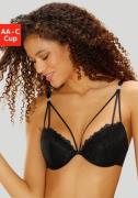 NU 20% KORTING: Lascana Push-up-bh van kant in leuke linten-look, sexy...