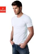 NU 20% KORTING: H.I.S T-shirt met ronde hals perfect als ondershirt (S...