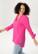 NU 20% KORTING: Aniston SELECTED Lange blouse met extra-lange manchett...