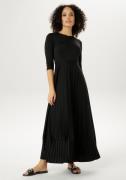 Aniston CASUAL Maxi-jurk Rok met volant van plissé