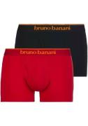 Bruno Banani Boxershort Contrasterende details (set, 2 stuks)