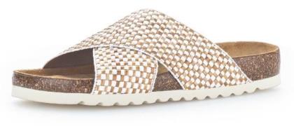 NU 20% KORTING: Gabor Slippers met gevlochten bandages