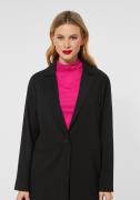 STREET ONE Lange blazer met 1-knoopsluiting