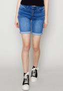 NU 20% KORTING: HaILYS Jeansshort SH C JN Al44ma van elastisch denim (...