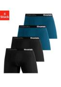 NU 20% KORTING: Bench. Lange boxershort met logo-opschrift in de band ...