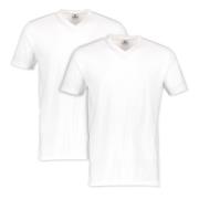 Lerros Shirt met V-hals in klassieke look (voordeelset, 2-delig)