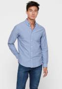 ONLY & SONS Overhemd met lange mouwen ONSALVARO LS OXFORD SHIRT