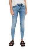 NU 20% KORTING: Q/S designed by Skinny fit jeans in lichtblauwe wassin...