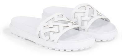 NU 25% KORTING: Tommy Hilfiger Slippers TH ELEVATED FLAT SANDAL