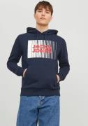 NU 20% KORTING: Jack & Jones Hoodie JJECORP LOGO SWEAT HOOD PLAY NOOS