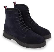 NU 20% KORTING: Tommy Hilfiger Hoge veterschoenen HILFIGER CORE SUEDE ...