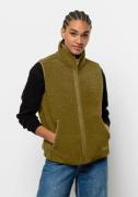 NU 20% KORTING: Jack Wolfskin Mouwloos fleecevest HIGH CURL VEST W