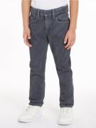 NU 20% KORTING: Calvin Klein Stretch jeans DAD GREY DARK OVERDYED