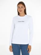NU 20% KORTING: Calvin Klein Shirt met lange mouwen HERO LOGO LONGSLEE...