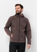 NU 20% KORTING: Jack Wolfskin Softshell-jack BORNBERG HOODY M