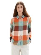 NU 20% KORTING: Tom Tailor Geruite blouse met geruit patroon