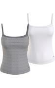 Tommy Hilfiger Underwear Top met spaghettibandjes 2 PACK CAMI WITH LAC...