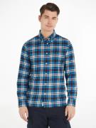 Tommy Hilfiger Geruit overhemd BRUSHED TOMMY TARTAN SMALL SHIRT