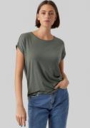 NU 20% KORTING: Vero Moda Shirt met ronde hals VMAVA PLAIN SS TOP GAJR...