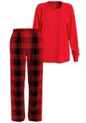 NU 20% KORTING: Calvin Klein Pyjama L/S PANT SET met een ronde hals (2...