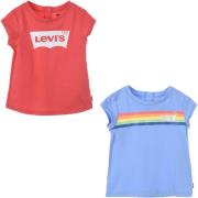 NU 20% KORTING: Levi's Kidswear T-shirt LVG 2PK ICONIC TEE SET (set, 2...