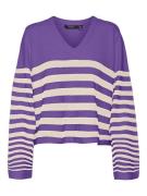 Vero Moda Trui met V-hals VMHURRICANE LS V-NECK PULLOVER GA BF