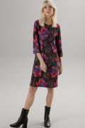 NU 20% KORTING: Aniston SELECTED Jerseyjurk met bloemenprint in knalkl...