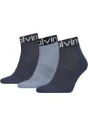 NU 25% KORTING: Calvin Klein Korte sokken (set, 3 paar)