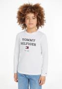 NU 20% KORTING: Tommy Hilfiger Shirt met lange mouwen TH LOGO TEE L/S