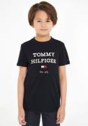 NU 20% KORTING: Tommy Hilfiger T-shirt TH LOGO TEE S/S