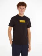 NU 20% KORTING: Calvin Klein T-shirt RAISED RUBBER LOGO T-SHIRT