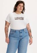 NU 20% KORTING: Levi's® Plus Shirt met ronde hals Perfect Tee Whites