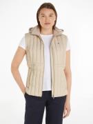 NU 20% KORTING: Tommy Hilfiger Donzen bodywarmer FEMININE LW DOWN VEST