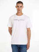 NU 20% KORTING: TOMMY JEANS T-shirt TJM REG LINEAR LOGO TEE EXT